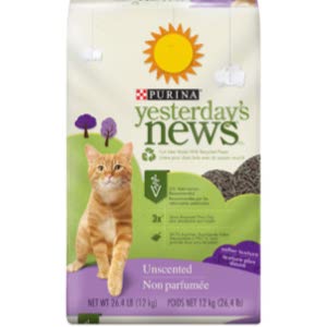 Purina Yesterdays News Unscented Paper Cat Litter